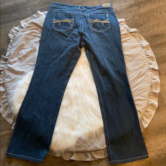 Crafted industrial cotton medium wash boot jeans - Picture 6 of 7